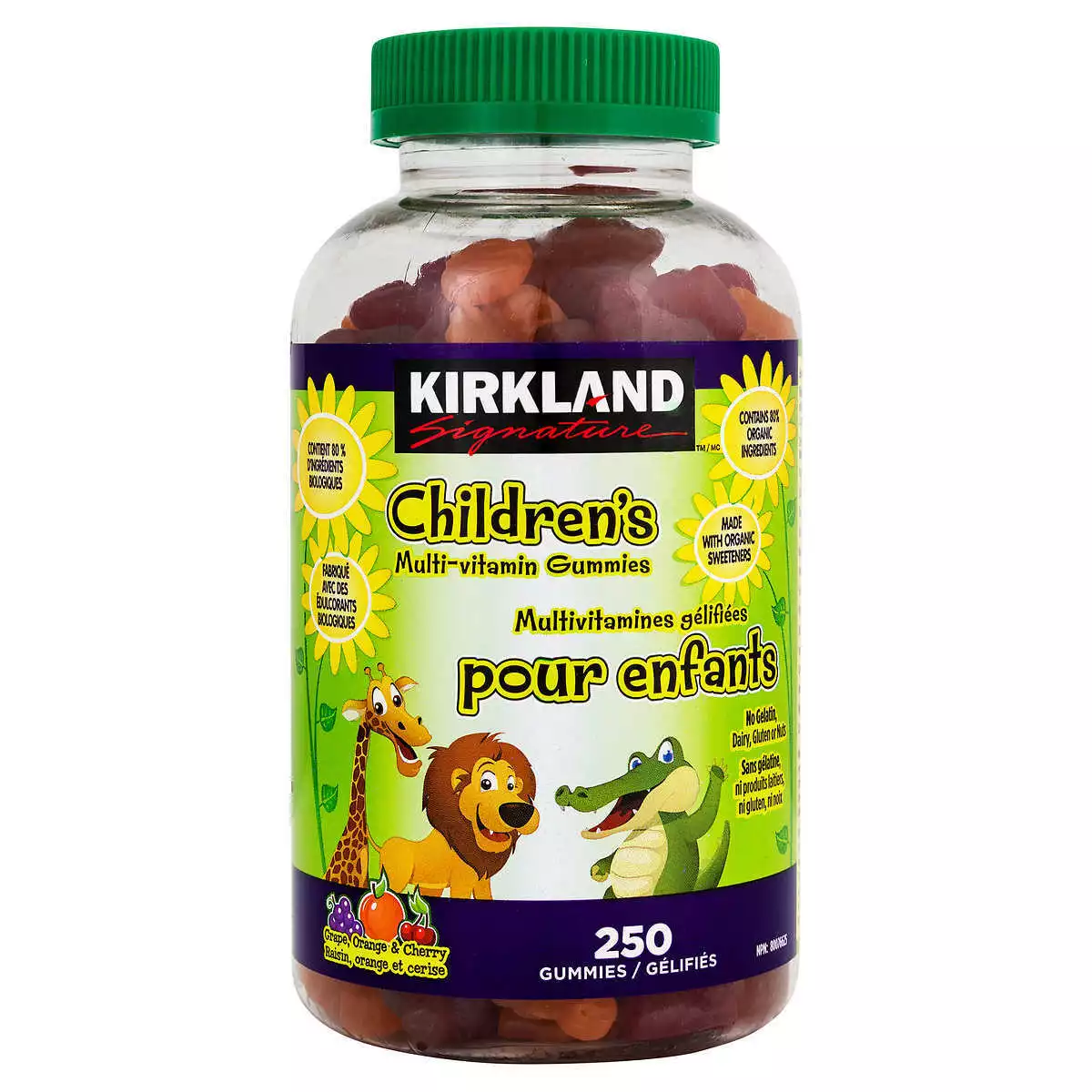 Kirkland-Signature-Children-Multi-1 پاستیل مولتی ویتامین کودکان کرکلند - تصویر 1