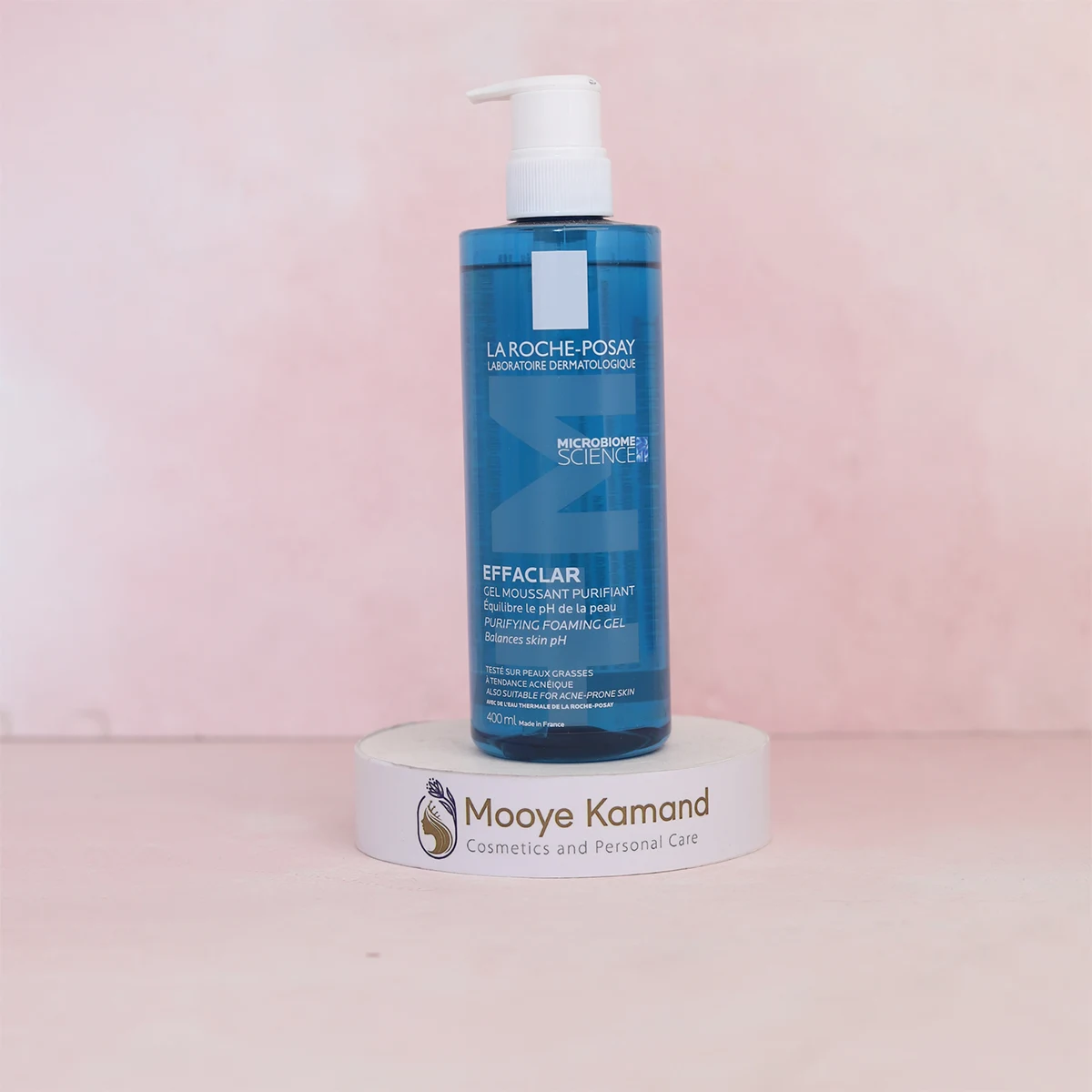 La-Roche-Posay-Effaclar-Purifying-Foaming-Gel-400ml-BG1-Front ژل شستشوی صورت لاروشه پوزای - تصویر 1